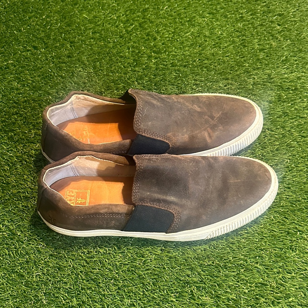 Frye “Miller” Mens Dark Brown Men's Slip-On Loafers